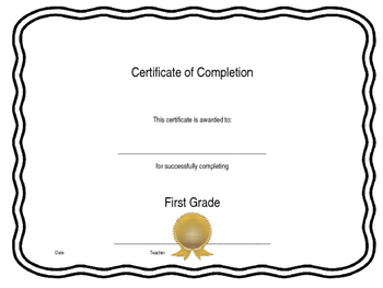 Editable Certificate/Award by April Cole Teaching to Go | TPT
