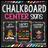 Chalkboard Center Signs