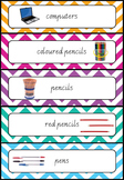 Editable Chevron Labels