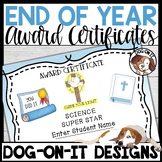 Editable Christian Awards and Certificates