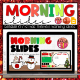 Editable Christmas/Winter Morning Slides