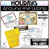 Editable Christmas and Holidays Around the World PBL Unit