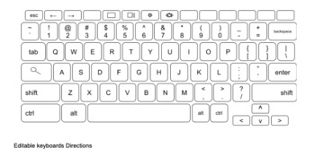 Preview of Editable Chromebook Keyboard