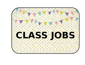 Preview of Editable Class Jobs