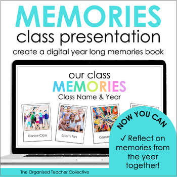 Preview of Editable Class Memories Presentation - Digital Memories Book