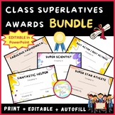 Editable Class Superlatives Awards Bundle | End of the Yea