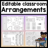 Editable Classroom Arrangement {Easily Move Furniture!} {E