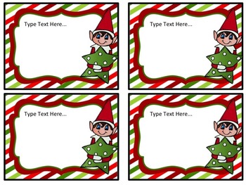 Editable Classroom Elf Notes (freebie) by Bethany Ray | TPT