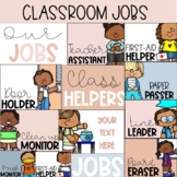 Editable Classroom Jobs | Modern Neutral