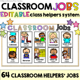 Editable Classroom Jobs System - Student Jobs & Class Role