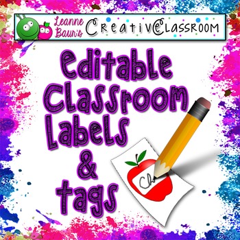 Swamp Theme Classroom Decor- EDITABLE!