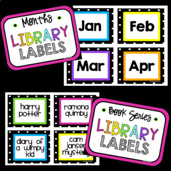 editable classroom library labels complete pack by