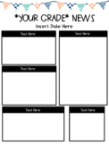 Editable Classroom Newsletter