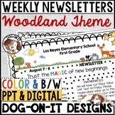 Editable Classroom Newsletter Templates Weekly Monthly Woo