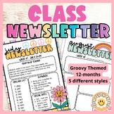Editable Classroom Newsletter Templates Weekly Parent Comm
