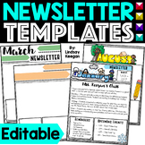 Editable Classroom Newsletter Templates for Parent Communication