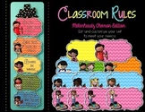 Editable Classroom Rules {Kidlettes Chevron Edition}