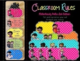 Editable Classroom Rules {Polka Dot Kidlettes Edition}