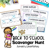 Back to School Activities | Classroom Scavenger Hunt Game 