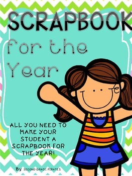 Preview of Editable: Classroom Scrapbook for the Entire Year