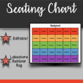 Editable Classroom Seating Chart | Lakeshore Carpet
