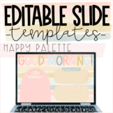 Editable Classroom Slides | Google Slides Template | Paste