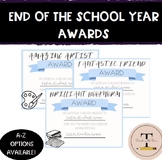 Editable Classroom Superlatives End of Year Awards