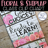 Floral Farmhouse Clip Chart