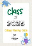Editable Senior Year College Planning Guide