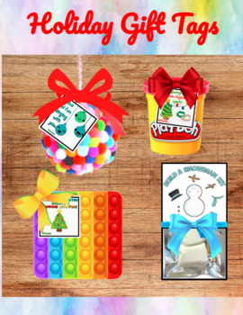 Editable Colorful Gift Tag Labels