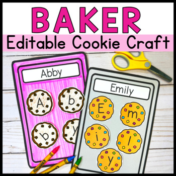 Preview of Editable Community Helper Name Craft Bakery Theme