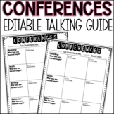 Editable Parent Teacher Conference Form