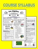 Editable Course Syllabus Template for Interactive Notebook