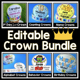 Editable Crown Bundle for Preschool and Kindergarten - Nam