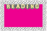 Editable & Customizable Chenille Letter Patch Subject Banners
