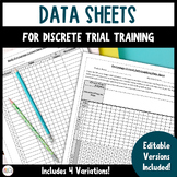 Editable DTT Data Sheets for ABA Therapy