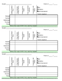 Editable Daily Conduct Roster