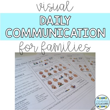 Preview of Editable Daily Parent Communication
