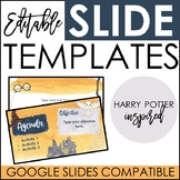 Editable Daily Presentation Slides - Harry Potter Inspired Theme
