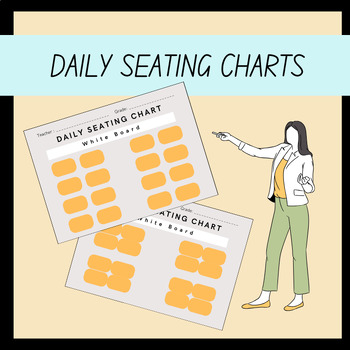 Preview of Daily Seating Chart Templates for All Grades
