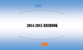 Preview of Editable Daybook pages