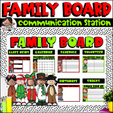 Editable December Family Board | Ultimate Communication Station