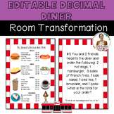 Editable Decimal Diner Room Transformation