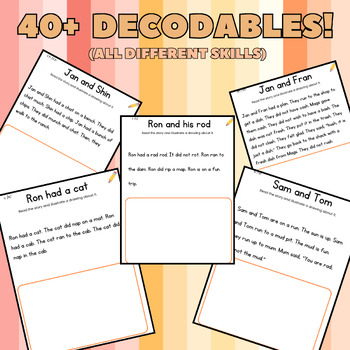 Preview of Editable Decodables!!