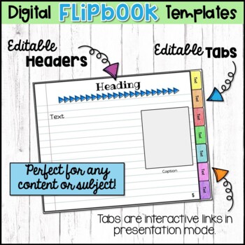 Editable Digital Flipbook Templates