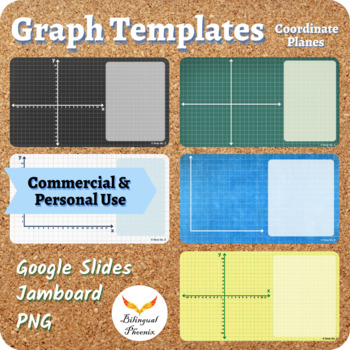 Preview of Editable Digital Graph Papers PNG Background Templates Google Slides Commercial