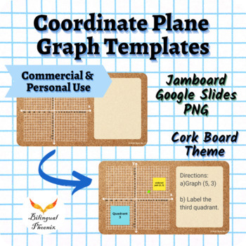 Preview of Editable Digital Graph Templates PNG Images Jamboard Google Slides Commercial