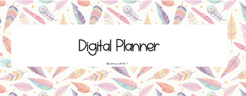 Preview of Editable Digital Planner