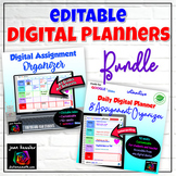 Editable Digital Planners & Organizers BUNDLE