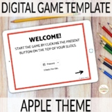 Editable Digital Review Game Template for Spanish Fall App
